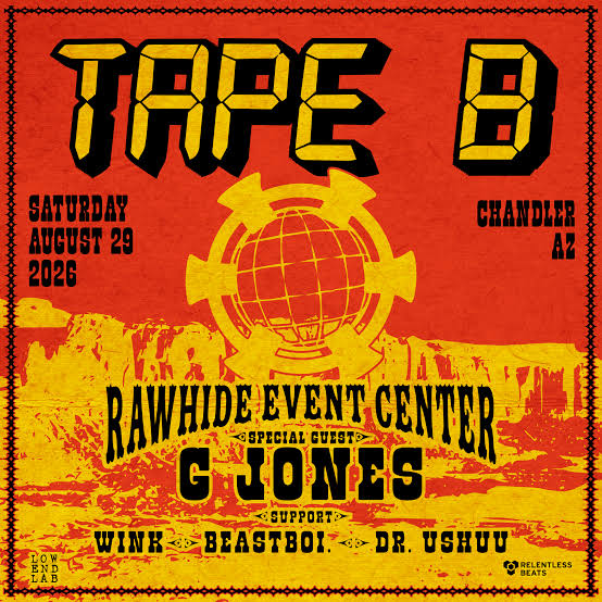 Tape B makes his debut headline show at Rawhide this Saturday; know before you go